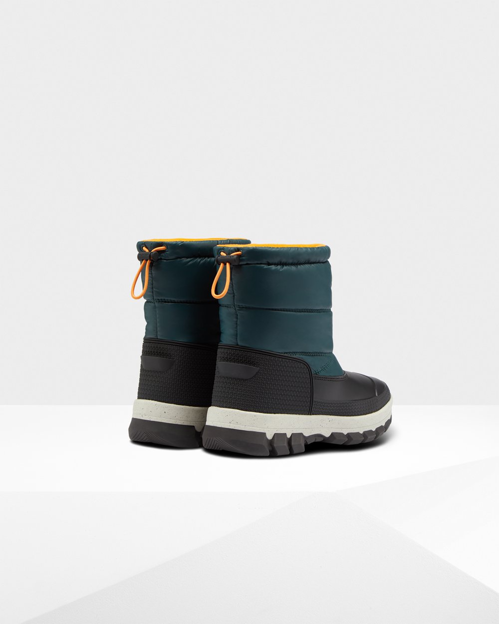 Women Hunter Original Insulated Short | Snow Boots Green/Grey | NZ-4617-AMIO